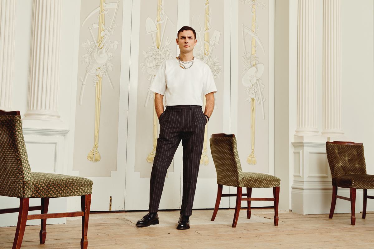 Pantalon à pinces